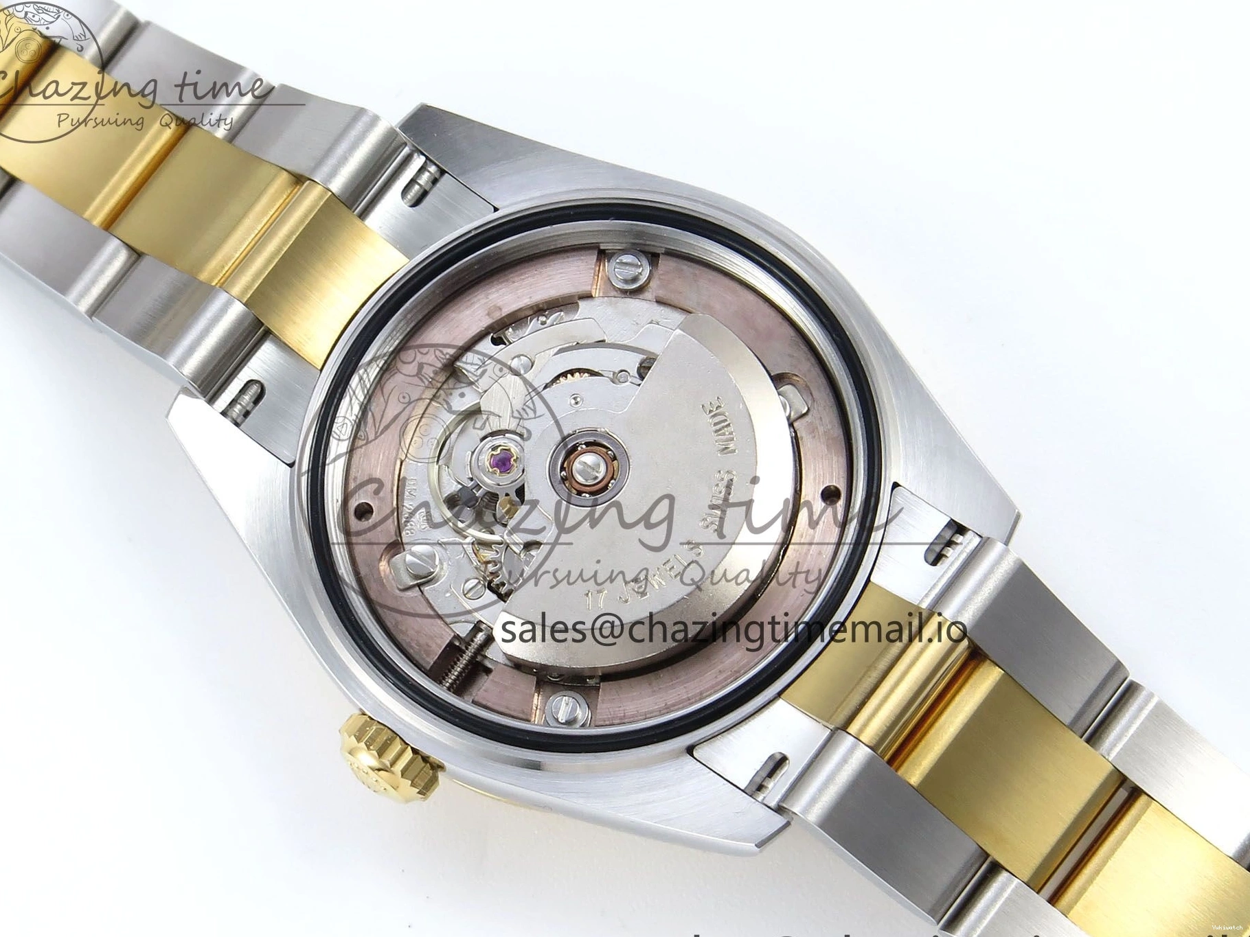Diamonds Bezel ETA Oyster Best DateJust YG Edition Diamonds 904L 31 1:1 SS on Dial ARF 278383RBR Steel 2688 Bracelet YG 0518